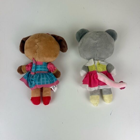 Tiny Tukkins Bunny Cat Plush Preschool Playhouse Play Set - Picture 3 of 4